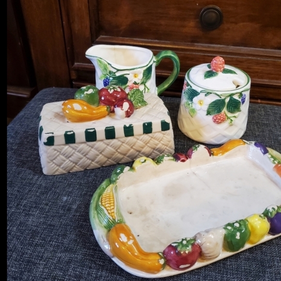 Wang Dining Otagiri Japanese Handpainted Butter Dish Poshmark